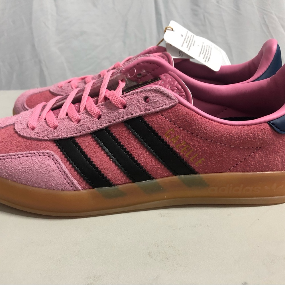 Adidas gazelle indoor bliss pink size 7.5
